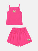 Conjunto Regata Ribaninha e Shorts Melancia Bimbi